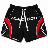 GLAZA GOD Short Waterproof Premium -RED 4