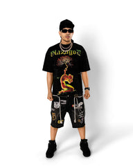 GLAZA GOD Growth - Heavyweight Terry Oversized Tee