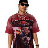 GLAZA GOD Hero- Heavyweight Acid Wash Oversized Tee