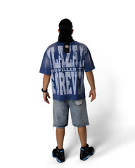 GLAZA GOD Aircraft- Heavyweight Acid Wash Oversized Tee
