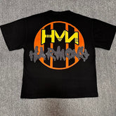 HARMONY Vintage Harmony Skull Girl Graphic Oversized T-Shirt – Double-Sided Unisex Streetwear Tee