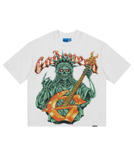 Godspeed Liberty Rock Tee White