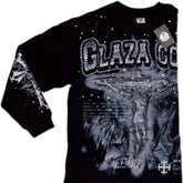 GLAZA GOD Suffering -Vol. 2- Long Sleeve-BLACK