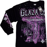 GLAZA GOD Suffering - Vol. 3 -Long Sleeve-PURPLE