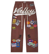 Vale Forever 1980s Painter Denim Brown Wash