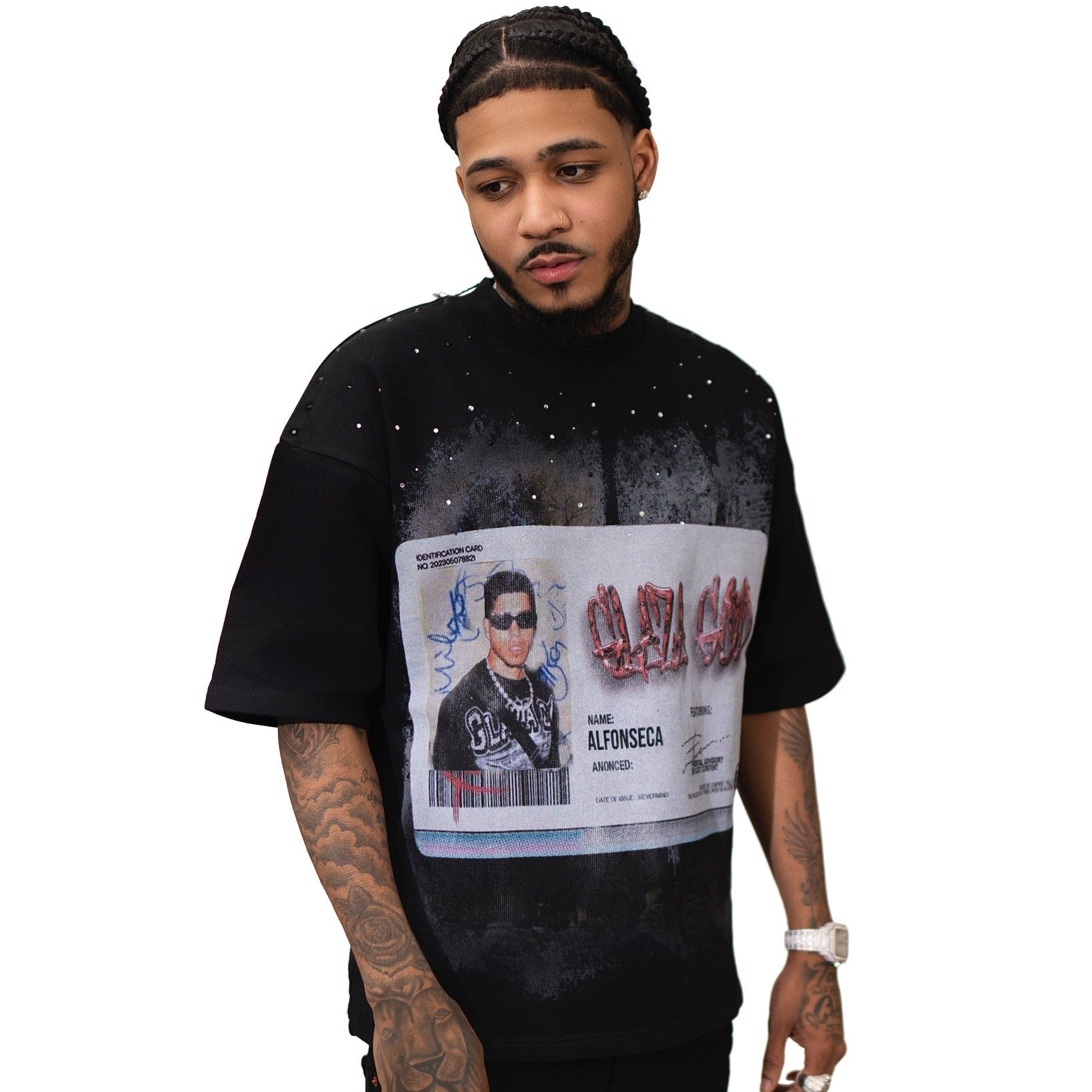 GLAZA GOD ID - T-Shirt Oversized