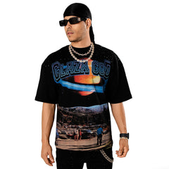GLAZA GOD Galaxy - Heavyweight Terry Oversized Tee