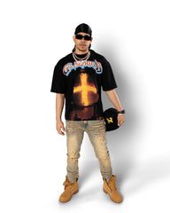 GLAZA GOD Divine - Heavyweight Terry Oversized Tee