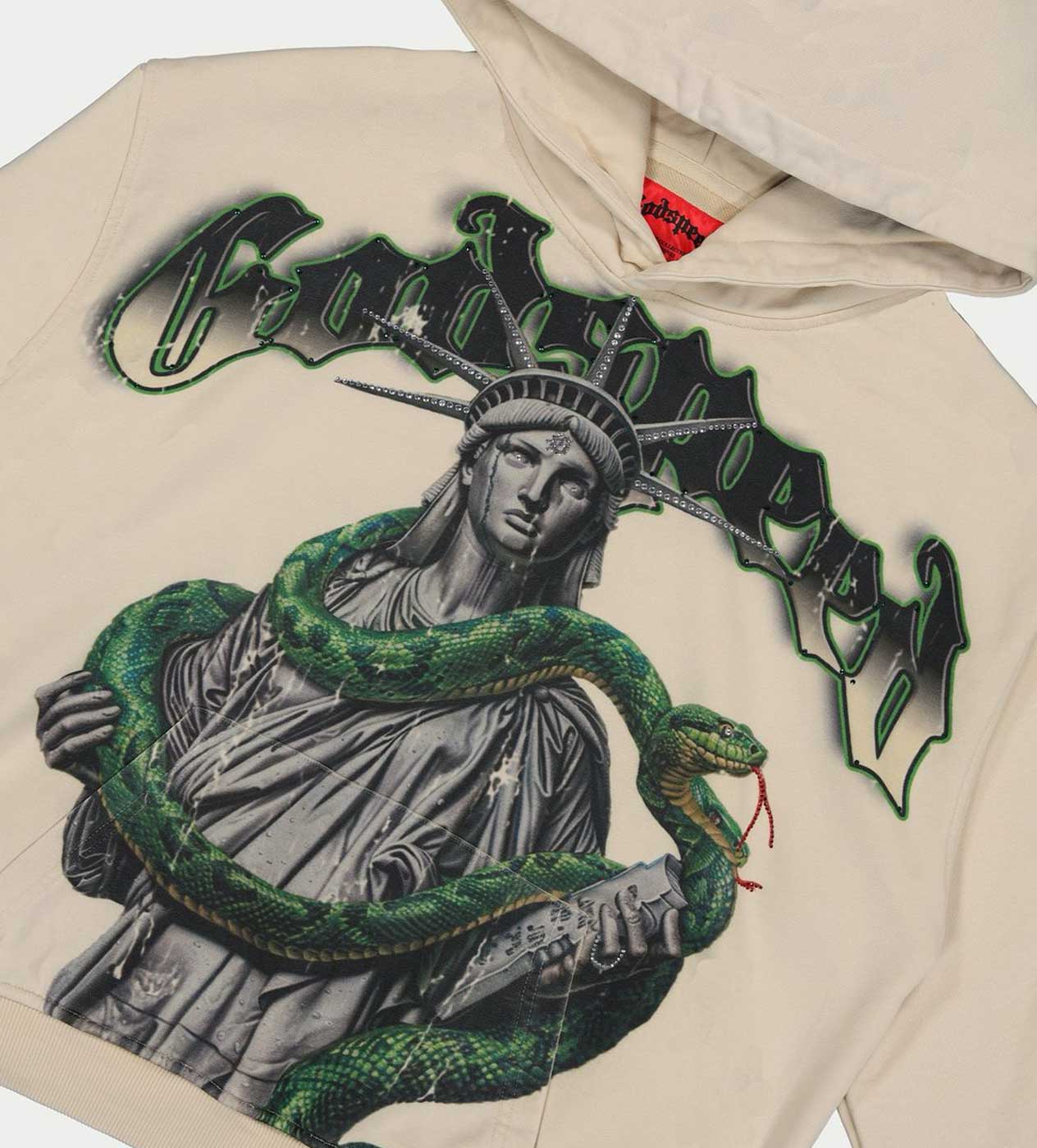 Godspeed Top 5 Slizzy VVS Hoodie Bone