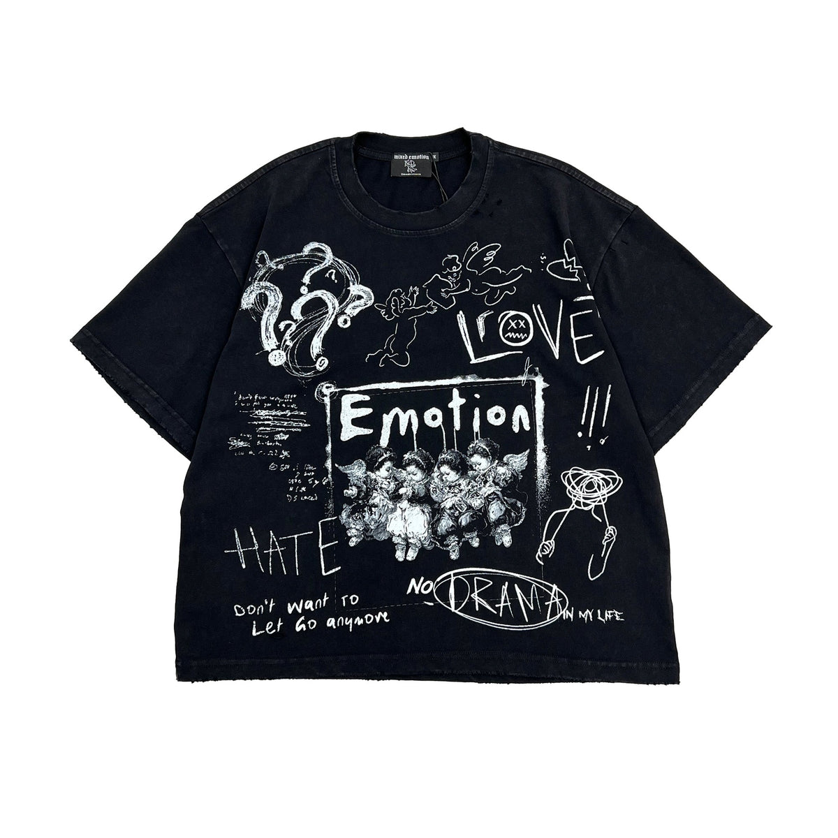 Black “Chaos” Tee