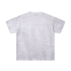 MAJESTIK Men's Vintage Graphic Oversized T-Shirt – Retro Streetwear Double-Sided Print Casual Tee