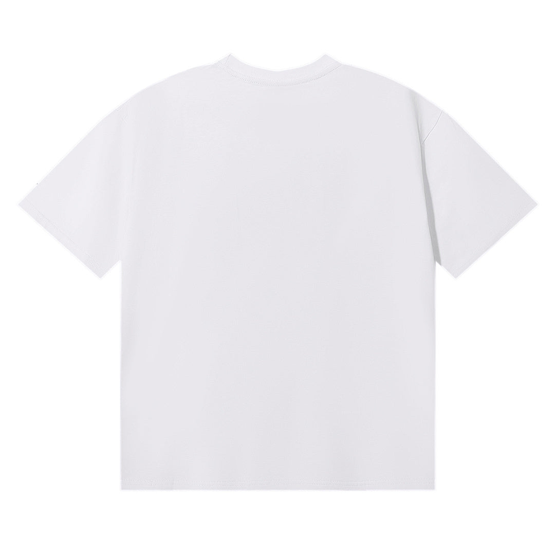 MAJESTIK Men's Vintage Graphic Oversized T-Shirt – Artistic Streetwear Retro Casual Tee