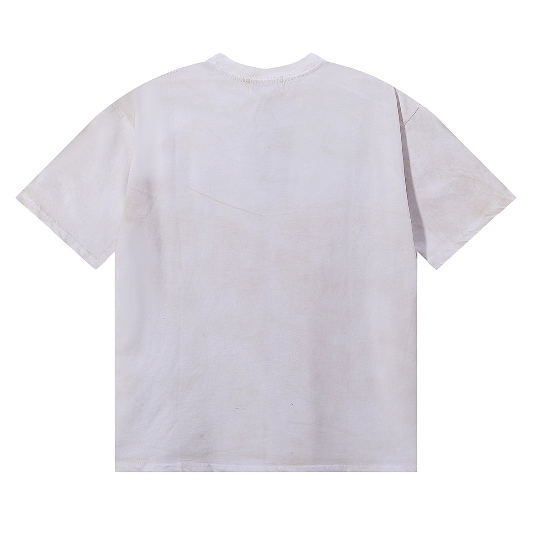 MAJESTIK Men's Vintage Graphic Oversized T-Shirt – Streetwear Retro Graphic Casual Tee
