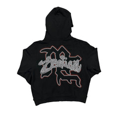 Black “Rhinestone” Hoodie