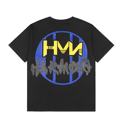 HARMONY Vintage Harmony UFO Graphic Oversized T-Shirt – Double-Sided Unisex Streetwear Tee