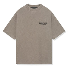 Fear Of God Essentials Jersey Crewneck Heather Grey T Shirt