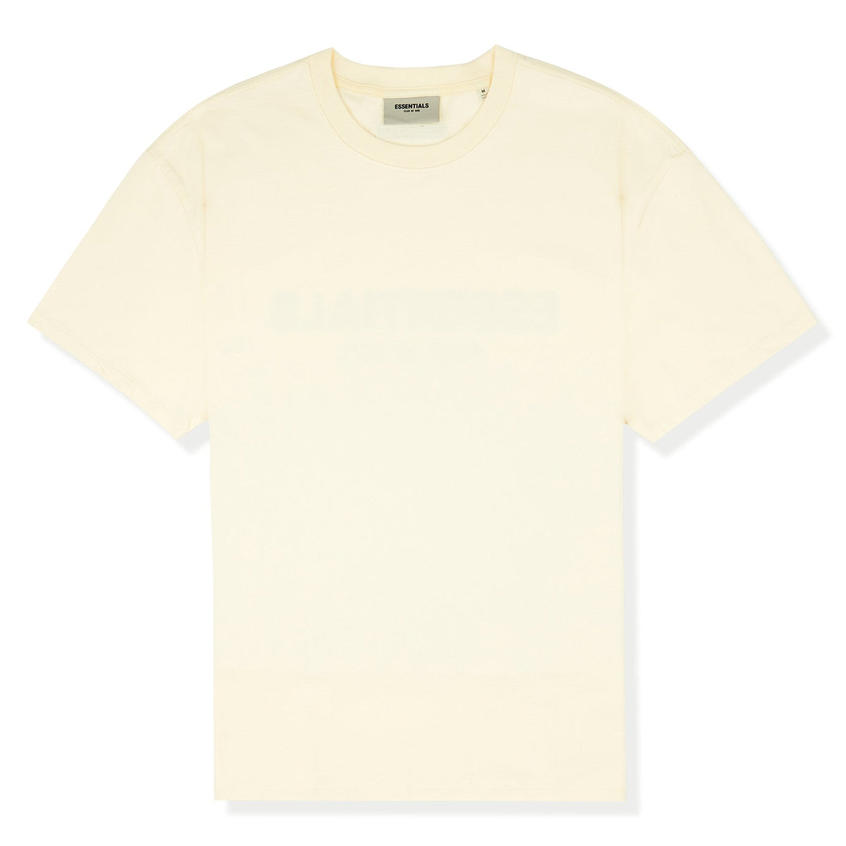 Fear Of God Essentials Reverse Logo Buttercream T Shirt (SS21)