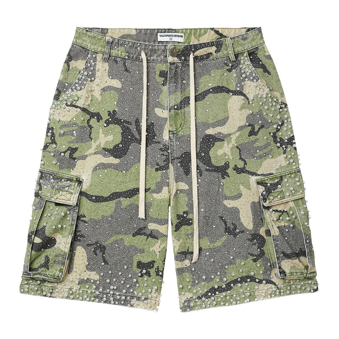 Vale Forever Soulja Camo Jorts 'Green/Camo'
